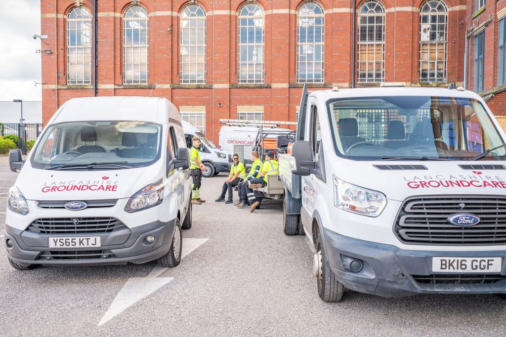Lancashire Ground Care trucks